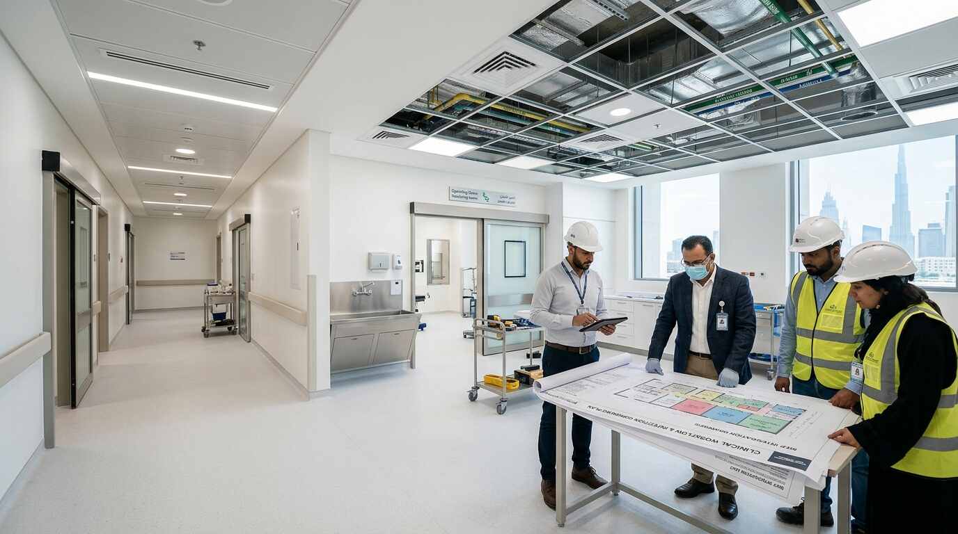 Why Medical Facility Fit-Out in the UAE Is a Compliance Project, Not Just an Interior Job