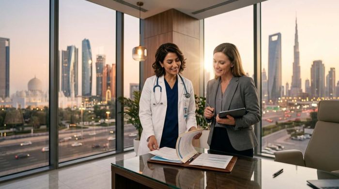 UAE Healthcare Professional License Transfer